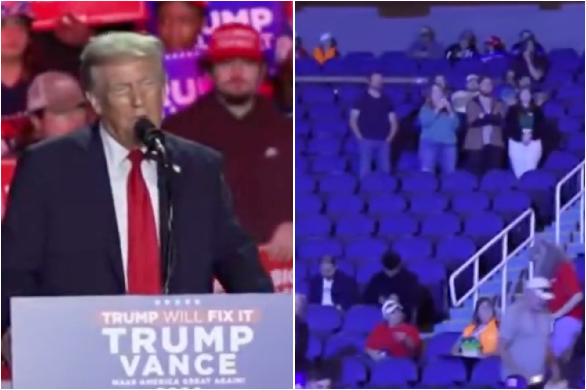 Cameraman does Trump dirty with timely pivot